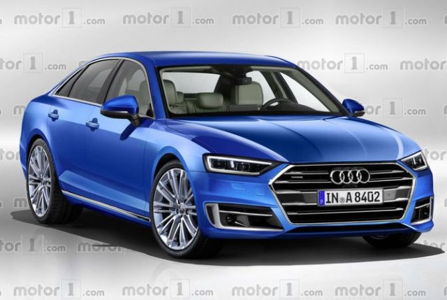 Италианци виждат така новото Audi A8