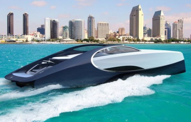Bugatti превърна Chiron в яхта с барбекю