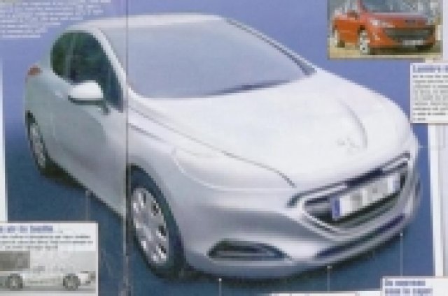 Първи образ от бъдещото Peugeot 309