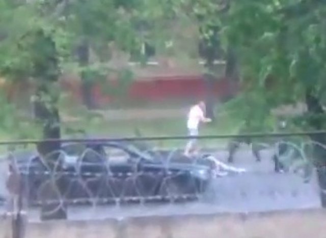 Шофьор разстреля пешеходец в Москва