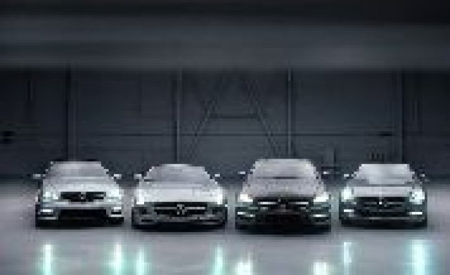 Mercedes показва нови модели в реклама
