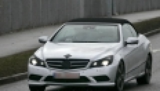 Шпионски снимки на новият Mercedes-Benz E-Class Convertible