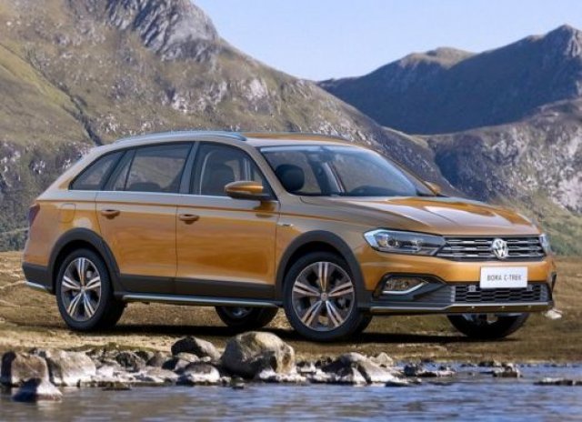 Volkswagen представи ново всъдеходно комби