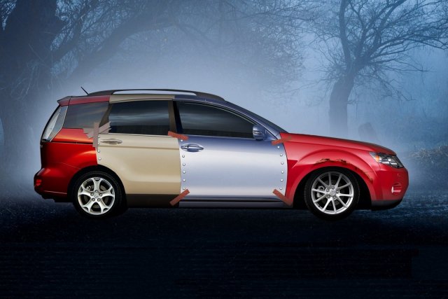 Настоящият автомобилен Франкенщайн е японски