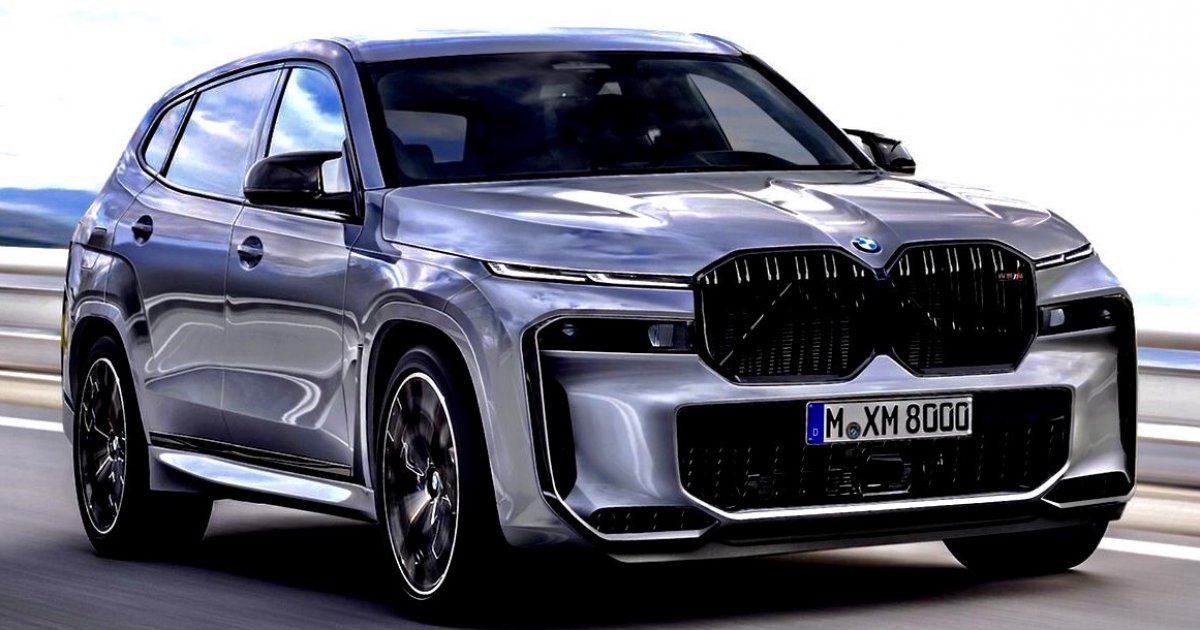 Как выглядит bmw x8