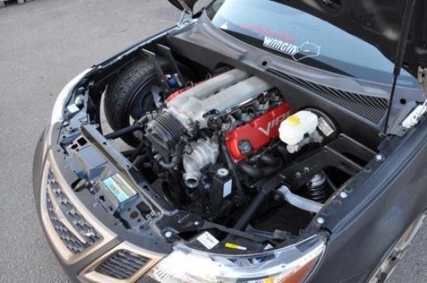 Saab 9-3 SRT10 MegaPower - Saab 9-3 с 8.4-литров V10 двигател от Dodge Viper