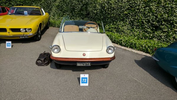 Тази "плажна" версия на скромния 500 е създадена от Марио Феличе Боано, дългогодишния шеф по дизайна на Fiat, само в два екземпляра, за много специални клиенти - Джани Аниели и Аристотел Онасис. Аниели я ползва дълги години на прочутата си вила във Вилфранш сюр-Мер. 
