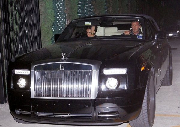 Rolls-Royce Phantom Drophead Coupe Convertible DUB Edition на Дейвид Бекъм