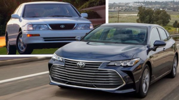 Няма как да се отрече, че решетката на оригиналната Toyota Avalon от 90 -те години на миналия век не е особено малка. Ако обаче някой се чуди защо тя попада в списъка, нека погледне предната част на последното поколение на модела, което наскоро беше спряно от производство.