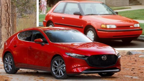 Със своя тънък нос за спортен автомобил, изскачащи фарове и задна час на фастбек, Mazda 323F/Astina (1989-1994), продавана в  Европа, Азия и Австралия беше един от най-отличителните семейни автомобили на онова време. В същото време обаче правоъгълната решетка му придаваше много обикновен външен вид. За щасгие, при съвременния му еквивалент Mazda3 има далеч повече индивидуалност, като за това важна роля играе именно решетката.