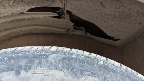 Състоянието на калниците на нашия RAV4