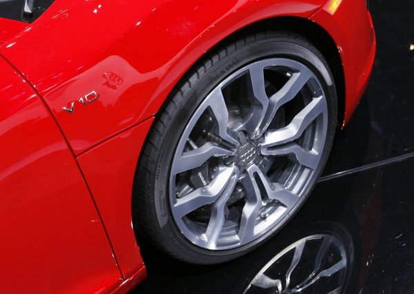 Премиерата на Аudi R8 V10 на автосалона в Детройт