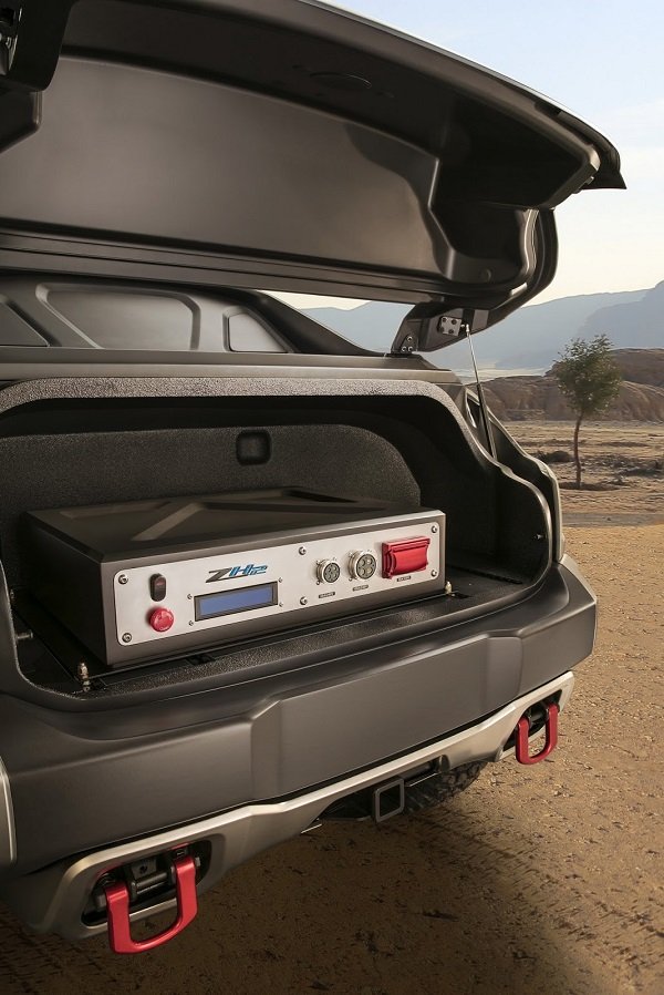 Chevrolet показа задвижващия се от водород Colorado ZH2