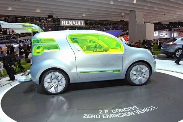 Renault ZE Concept / Автомобилен салон Париж 2008