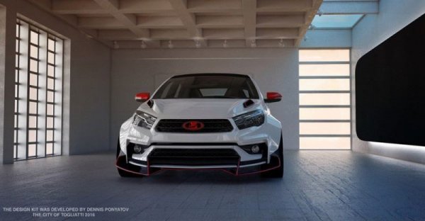 Тунинг за Lada Vesta от руското ателие Verge Kit