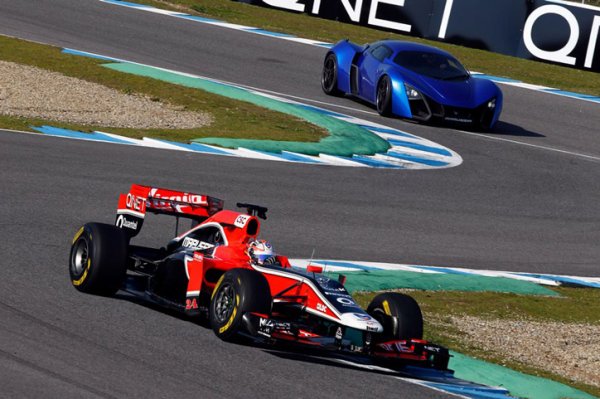 Руската суперкола Marussia B1 / В2