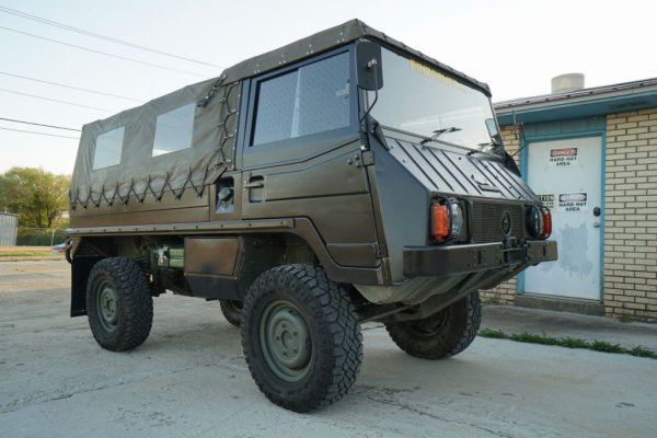 Pinzgauer е всъдеход за армейски нужди, произвеждан между 1971 и 2000 година от Steyr-Daimler-Puch в Грац, Австрия (в същата фабрика, където се прави и G-класата на Mercedes). Носи името на австрийска високопланинска порода крави, но далеч не се движи като крава: развива до 110 км/ч по асфалт. Дори малката му версия 710М побира десетима души или два НАТО палета; може да тегли до 5 тона по утъпкан път и до тон и половина - по неутъпкан. 
Двигателят е специално разработен за тази машина 2.5-литров бензинов агрегат с два карбуратора Zenith и мощност 88 коня. Замислен е да е надежден и лесен за ремонтиране в полеви условия. И има две маслени помпи, за да работи нормално двигателят при всякакъв наклон. Дори и днес го ползват близо 20 национални армии, включително австрийската, аржентинската, хърватската, кипърската, малайзийската, както и въоръжените сили на Сърбия, Северна Македония, Саудитска Арабия, Великобритания и дори САЩ. 