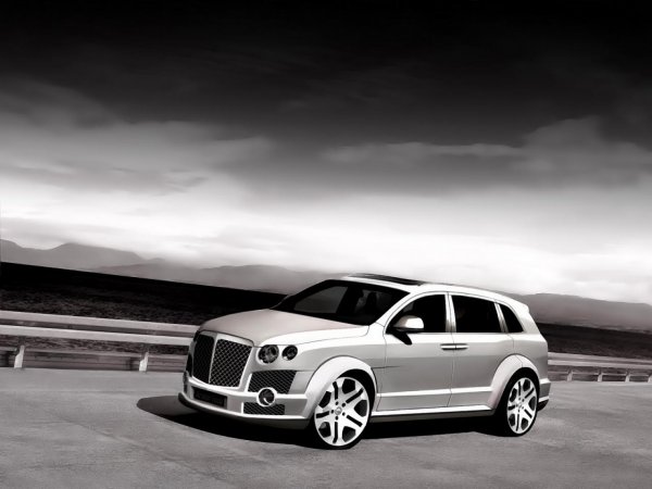 Tresor - брониран всъдеход, изграден на базата на Audi Q7.