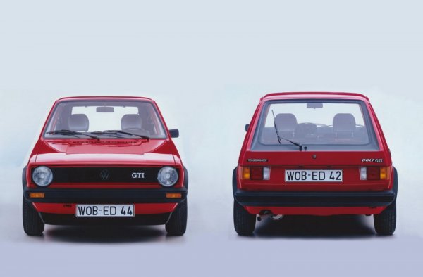 Разработката на по-спортна версия на култовия хечбек е стартирана през 1974 година от няколко служители на компанията, сред които и тогавашният прес-мениджър Антон Конрад.

Проектът не е по нареждане на Volkswagen и екипът модифицира сериен Golf в пълна секретност, извън официалното си работно време. В началото на 1975 година, колата е представена на мениджмънта, който харесва идеята и дава зелена светлина за официално производство. GTI е представен на автосалона във Франкфурт същата година и бързо става изключително популярен.
