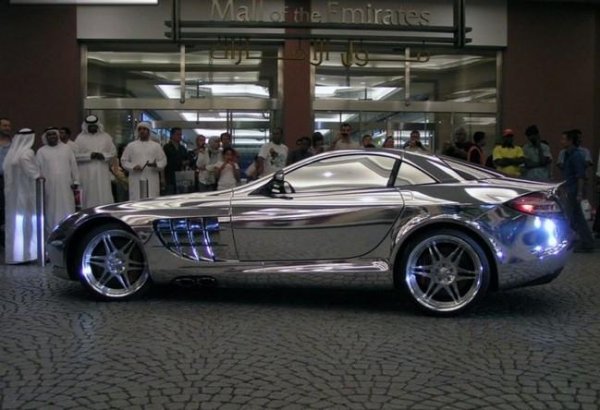 Mercedes-Benz SLR McLaren - доработен в стил &bdquo;а ла Дубай&rdquo;
