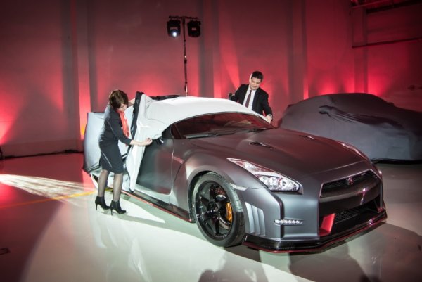 Три Nismo модела при премиерата им в България - Nissan GT-R Nismo, Nissan Juke Nismo RS и Nissan 370Z Nismo.  