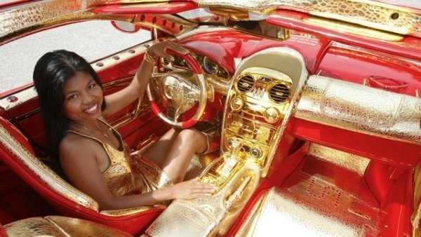 Mercedes-Benz SLR McLaren Red Gold Dream 