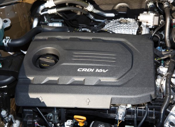 Атмосферните бензинови двигатели са два, като по-малкият е G4NA 2.0 (150 к.с.). Единственият проблем са надиранията по цилиндрите, които се дължат на частици от катализатора. Понякога &ndash; при потегляне на студено, без да е загрял, се усеща придърпвания. Това се случва и при работа със замърсено масло. Проблемът е решен с поставяне на допълнителни маслени дюзи през 2017 г.  С внимателно отношение този мотор изкарва 300 000 км.

По-големият двигател е 2,4-литров със 184 к.с., като той също е доста успешен. Ако редовно се сменя маслото и антифриза и не се експерименти с некачествен бензин, а също така и с резки ускорение, не създава никакви проблеми.