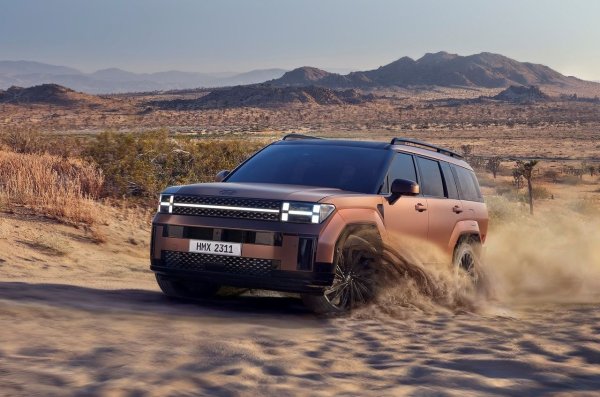 Santa Fe запазва репутацията си на практичен, но стилен семеен автомобил. Вътре има огромно пространство и до 1900 литри багаж със сгънати задни седалки. Цените започват от 45 000 евро.