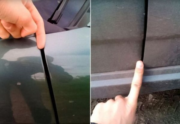 Огледайте също така внимателно емблемите и надписите, и най-вече тяхното правилно разположение. Ако не сам там, където трябва, значи колата е пребоядисвана, а това определено показва, че тя не е в състоянието, за което я представя продавачът.
