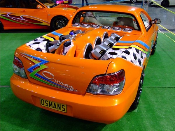 Напълно преобразена Impreza WRX