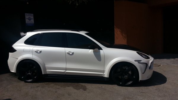 Porsche Cayenne Turbo S Mansory на Кристияно Роналдо