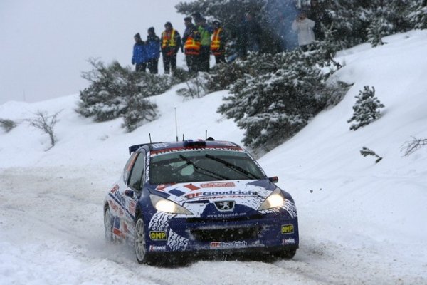 Peugeot 207 Super 2000, 77 издание на Рали Монте Карло. 