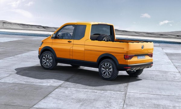 Volkswagen Tristar Concept - офроуд пикап на базата на Transporter