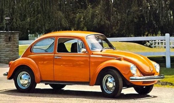 Най-ранната година, за която има официална общоевропейска статистика, дава първото място на "костенурката" с 439 200 продажби (разбира се, данните се отнасят само до страните на запад от Желязната завеса). Втори и трети са Fiat 128 и Fiat 127. Това е и краят на дългогодишната доминация на Beetle. 
