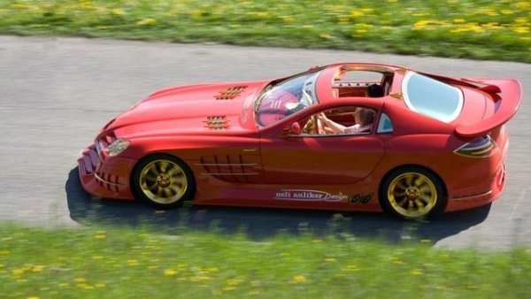 Mercedes-Benz SLR McLaren Red Gold Dream 