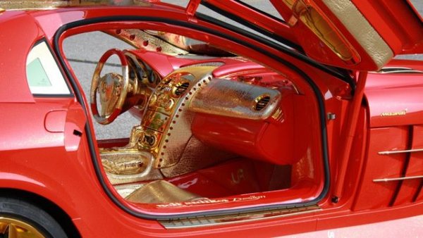 Mercedes-Benz SLR McLaren Red Gold Dream 