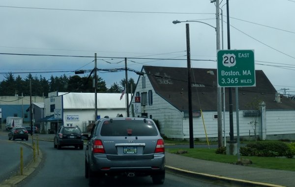 Простира се от Нюпорт, Орегон, до Бостън, Масачузетс. Официално това е най-дългият път в САЩ, обхващащ 12 щата, като на повечето хора им трябва около един до два месеца, за да го прекосят целия. Акцентът по маршрута е Националният парк Йелоустоун в Монтана, задължително посещение за всеки любител на природата. 