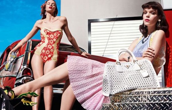 Колекцията пролет-лято 2012 на Prada е вдъхновена от автомобилите 