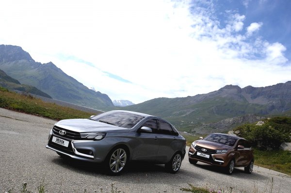 Концепциите Lada Vesta и Lada X-Ray