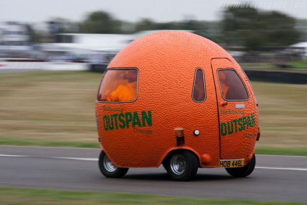 Проектирани и произведени от компанията Brian Thwaites от Съсекс между 1972 г. и 1974 г., тези автомобили са използвани от южноафриканския производител на портокали Outspan за рекламиране на плодовете си в Европа. Компанията все още е в бизнеса днес и е известно, че поне трима от &bdquo;портокалите&ldquo; са оцелели. Отдолу е Mini, чието механично оформление се поддава добре на преконфигуриране на каросерията.