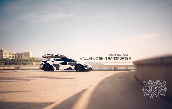 Nissan GT-R, Lamborghini Murci&eacute;lago и Lamborghini Gallardo, оборудвани за ски уикенд в планината