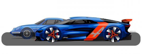 Alpine A110-50 concept - наследникът на Alpine Renault A110 Berlinette, който произвеждахме у нас под името Bulgaralpine