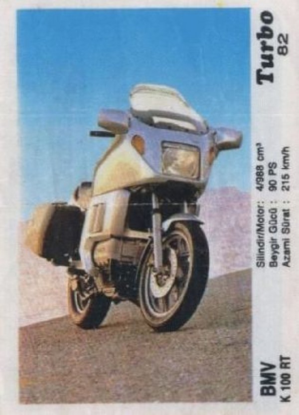 Пълна серия от 100 картинки "Turbo".