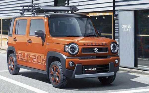 Изцяло новият Jimmy е може би най-популярният офроуд компактен всъдеход на Suzuki в Япония, но Hustler заслужава също толкова похвала. Основното възхищение е за неговата ретро визия и дългия списък от опции.

Освен това има интересна функция, която ви позволява да реорганизирате кабината със сгъваеми седалки - дори да оформите зона за спане. С малък 660-кубиков двигател и мощност около 65 к.с. не е най-бързата кола на пътя, но е много практична и икономична.