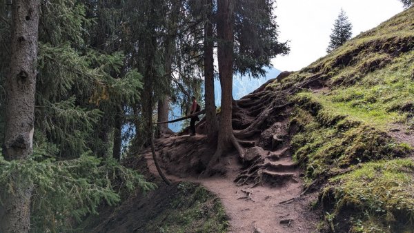Пътят към водопада Девичи Коси