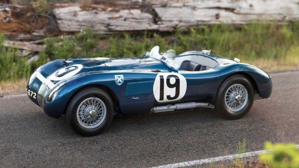 На втора позиция е митичният Jaguar C-Type, който в случая официално е наречен XK120-C и от който са произведени само 53 копия. Той представлява максималната състезантелна еволюция на уличния XK120. Освен с победите си на пистата и с леката си конструкция, C-Type се откроява с 3,4-литровия си редови шестцилиндров двигател с мощност 223 коня. Най-скъпият от всички датира от 1953 г. и бе продаден на търга на RM Sotheby's  през 2015 година за 11,61 милиона евро.