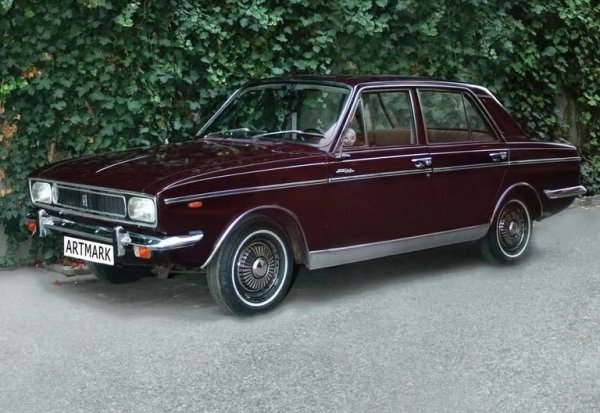 Една от личните коли на Чаушеску, подарък от шаха на Иран - Khodro Paykan, направена по лиценз на Hillman Hunter