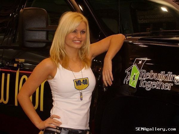 Момичетата на SEMA 2008