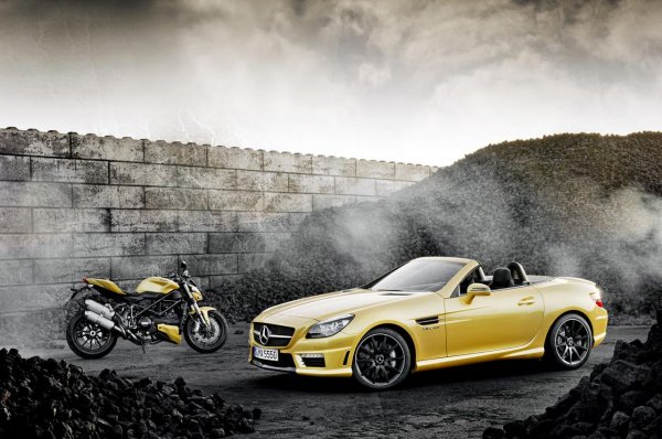 Mercedes SLK 55 AMG Streetfighter - разработка на AMG и Ducati 