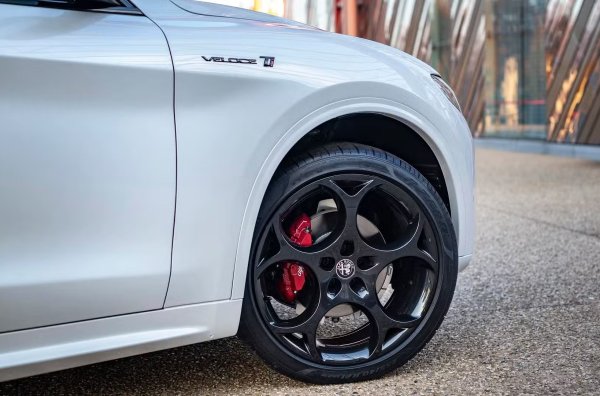 Alfa Romeo Stelvio предлага първокласни 21-цолови джанти за допълнителни 1820 евро, които се предлагат за най-високата версия Quadrifoglio. Това са джанти с разпознаваемия дизайн на &bdquo;цветя&ldquo;, който се е превърнал в характерна черта за моделите на Alfa Romeo.
